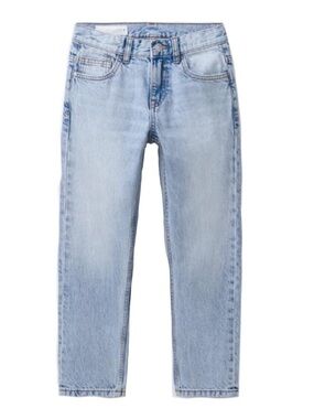 Zara Light Blue Slim Straight Jeans